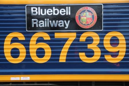 c66 nameplate on loco