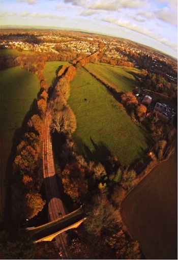 Aerial North