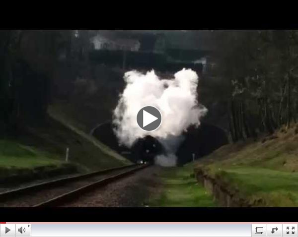 U Class 1638 exits Sharpthorne Tunnel, by Vaughn Wiles.