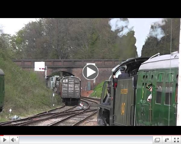 The S-15 Leaving with the 3-02 from Hosted Keynes, by John Sandys.