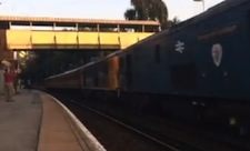 Video of the Mets passing through Lingfield last night (from Tom Waghorn).