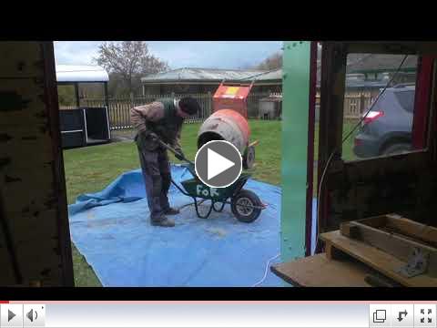 Great video from John Harwood showing what's been going on at Kingscote during the last couple of weeks. With the repairs and reglazing of the canopy complete, the scaffolding is down. Slewing of the track in the sidings and a shunt has released Bulleid carriage 1481, which will be stored in the new shed at Horsted Keynes. Fascinating insight into the casting of new concrete gradient posts. The SECR dancehall brake van is being repainted. 