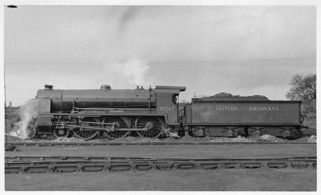 BR(S) King Arthur class 30767 'Sir Valence' on Bank Holiday Monday 28 May 1951 - J.H.W. Kent [003621]