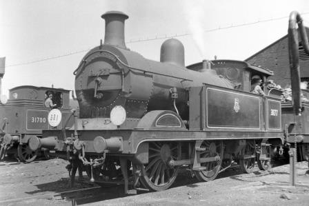 BR(S) H class 31177 at Tonbridge Shed, Kent on Saturday 16 Jun 1951 - J.H.W. Kent [025081]