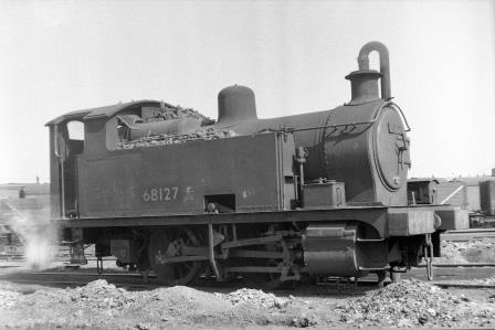 BR(E) Y4 class 68127 at Stratford Shed, Greater London on Saturday 21 Jul 1951 - J.H.W. Kent [025172]