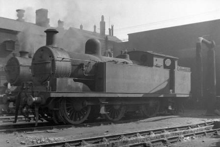 BR(E) 3F class 41987 at Stratford Shed, Greater London on Saturday 21 Jul 1951 - J.H.W. Kent [025173]