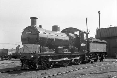 BR(E) J17 class 65549 at Stratford Shed, Greater London on Saturday 21 Jul 1951 - J.H.W. Kent [025176]