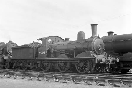 BR(E) J15 class 65461 at Stratford Shed, Greater London on Saturday 18 Aug 1951 - J.H.W. Kent [025256]