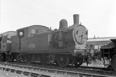 BR(E) F5 class 67196 at Stratford Shed, Greater London on Saturday 18 Aug 1951 - J.H.W. Kent [025257]