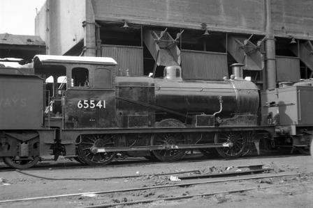 BR(E) J17 class 65541 at Stratford Shed, Greater London on Saturday 18 Aug 1951 - J.H.W. Kent [025261]