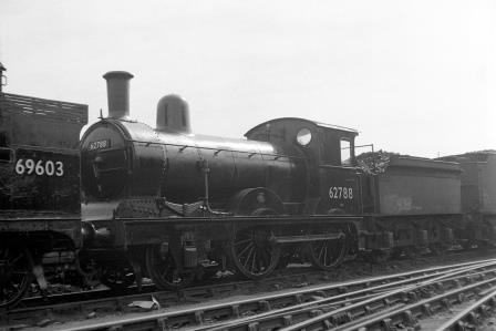 BR(E) E4 class 62788 at Stratford Shed, Greater London on Saturday 18 Aug 1951 - J.H.W. Kent [025263]