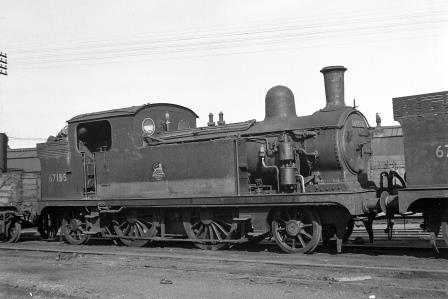 BR(E) F4 class 67155 at Stratford Shed, Greater London on Saturday 18 Aug 1951 - J.H.W. Kent [025273]