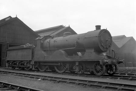 BR(S) D15 class 30469 at Eastleigh Shed, Hampshire on Friday 24 Aug 1951 - J.H.W. Kent [025317]