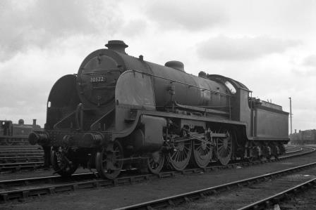 BR(S) H15 class 30522 at Eastleigh Shed, Hampshire on Friday 24 Aug 1951 - J.H.W. Kent [025325]