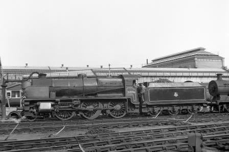 BR(S) U class 31896 at Brighton Shed, East Sussex on Sunday 26 Aug 1951 - J.H.W. Kent [025370]