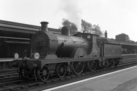 BR(S) D class 31734 at Redhill Station, Surrey Light engine on Saturday 06 Oct 1951 - J.H.W. Kent [025442]