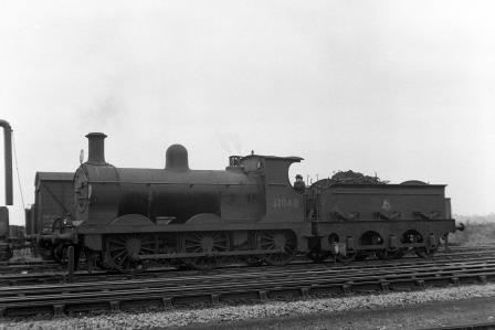 BR(S) O1 class 31048 at Ashford Shed, Kent on Saturday 20 Oct 1951 - J.H.W. Kent [025461]