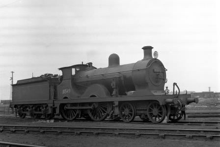 BR(S) D class 31549 at Ashford Shed, Kent on Saturday 20 Oct 1951 - J.H.W. Kent [025468]