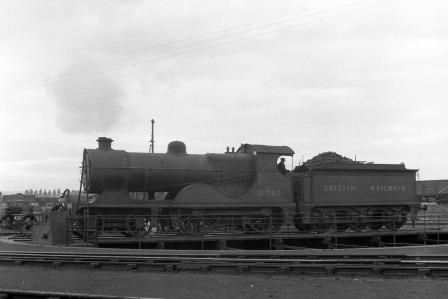 BR(S) L class 31780 at Ashford Shed, Kent on Saturday 20 Oct 1951 - J.H.W. Kent [025480]