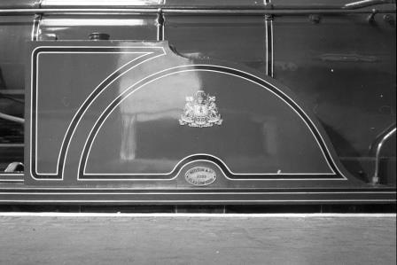 CR123 at Battersea Wharf Station, Greater London with a Royal Journey CoronationYear Exhibition on Monday 01 Jun 1953 - J.H.W. Kent [025529]