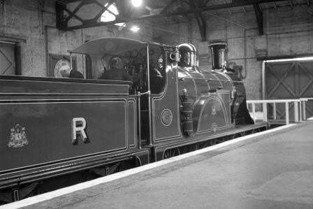 CR123 at Battersea Wharf Station, Greater London with a Royal Journey CoronationYear Exhibition on Monday 01 Jun 1953 - J.H.W. Kent [025532]
