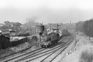 BR 5101 class 4125 at West Kirby Station, Merseyside on Friday 23 Mar 1956 - J.J. Smith [040271]