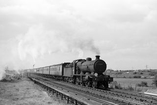 BR(S) K class 32344 at Polegate, East Sussex with a Brighton - Eastbourne service on Saturday 26 May 1956 - J.J. Smith [040399]