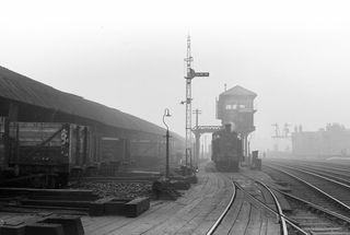 BR(M) 3F class 47203 at Walworth Coal Sidings, Greater London on Tuesday 25 Sep 1956 - J.J. Smith [040667]