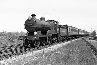 BR(S) D1 class 31494 at Bexhill West, East Sussex with the 10.48am service from Tonbridge arriving on Sunday 14 May 1950 - J.J. Smith [040767]