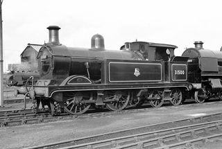 BR(S) H class 31500 at Ashford Shed, Kent on Saturday 20 May 1950 - J.J. Smith [040788]