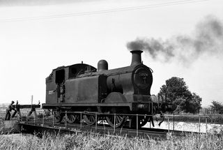 BR(S) E5 class 32574 at Eastbourne Shed, East Sussex on Saturday 10 Jun 1950 - J.J. Smith [040850]