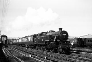 BR(M) 4P class 42096 at Eastbourne, East Sussex on Saturday 29 Jul 1950 - J.J. Smith [040993]