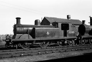 BR(S) D3 class 32385 at Eastbourne Shed, East Sussex on Sunday 01 Apr 1951 - J.J. Smith [041308]