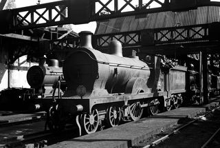 BR(S) D class 31732 at Eastbourne Shed, East Sussex on Sunday 01 Apr 1951 - J.J. Smith [041309]