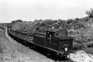 BR(S) E5 class 32574 at Polegate, East Sussex with a Heathfield - Polegate Freight on Saturday 12 May 1951 - J.J. Smith [041395]