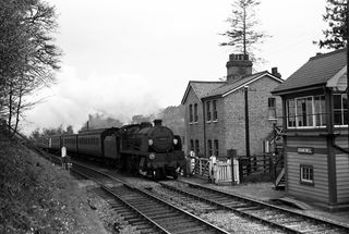 BR(S) U1 class 31903 at Adams Well, East Sussex with the 10.45am London Bridge - Tunbridge Wells West service on Monday 14 May 1951 - J.J. Smith [041410]
