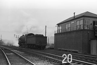 BR(S) H15 class 30331 leaving Redhill Shed, Surrey on Saturday 19 Mar 1960 - J.J. Smith [041523]