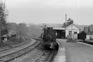 BR 1400 class 1419 at Fowey, Cornwall on Friday 25 Mar 1960 - J.J. Smith [041531]