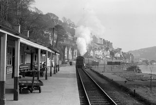 BR 4575 class 5523 at Looe, Cornwall on Saturday 26 Mar 1960 - J.J. Smith [041545]