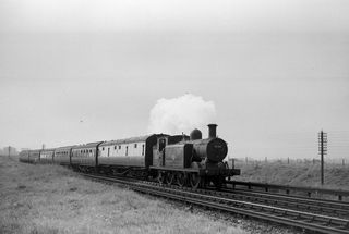 BR(S) E4 class 32503 at Polegate, East Sussex with a Polegate - Eastbourne service on Saturday 06 Aug 1960 - J.J. Smith [042086]