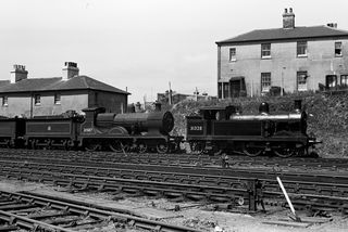 BR(S) E class 31587 & BR(S) H class 31328 at St Leonards Shed, East Sussex on Saturday 21 Jul 1951 - J.J. Smith [042449]