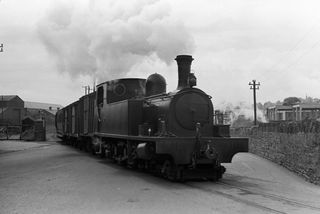 10 approaching Pennyburn, Ireland with the 1.15pm Derry - Buncrana service on Friday 13 Jun 1952 - J.J. Smith [042719]