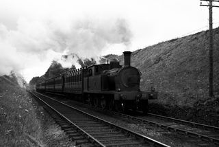 211 at Craigavad, Ireland with the 2.40pm Belfast - Bangor service on Saturday 14 Jun 1952 - J.J. Smith [042731]