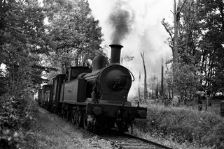 SLNCR Lough class 'Lough Gill' at Enniskillen, Ireland with the 2.30pm Freight Enniskillen - Sligo on Tuesday 17 Jun 1952 - J.J. Smith [042766]