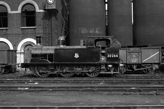 BR(S) G6 class 30266 at Brighton Shed, East Sussex on Saturday 15 Mar 1952 - J.J. Smith [042830]