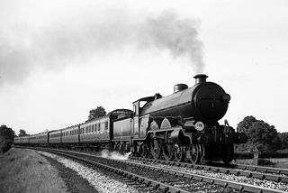 BR(S) Brighton Atlantic class 32425 'Trevose Head' at Dormans, Surrey with the 5.40pm London Bridge - East Grinstead service on Thursday 22 May 1952 - J.J. Smith [042911]