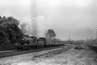 BR(S) T9 class 30300 at Southampton Central, Hampshire on Saturday 23 May 1953 - J.J. Smith [043122]