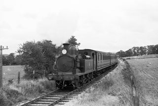 O2 class W25 'Godshill' in Isle of Wight on Saturday 19 Sep 1953 - J.J. Smith [043550]