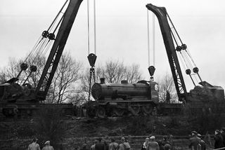 BR(S) K class 32346 at Forest Row, East Sussex on Sunday 07 Mar 1954 - J.J. Smith [043631]