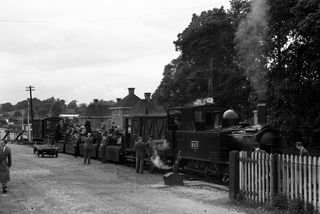 823 'The Countess' at Welshpool, Powys with the "SLS Welshpool Special" Rail Tour 3.15pm from Welshpool on Saturday 19 Jun 1954 - J.J. Smith [043822]